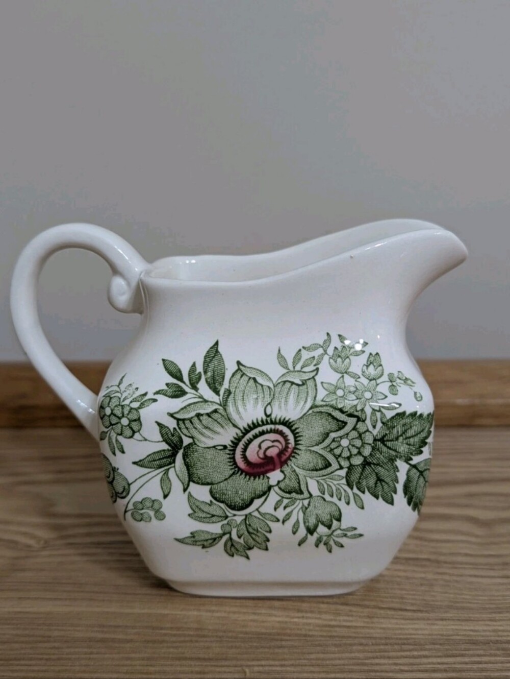 Enoch Wedgwood Tunstall Ltd "Kent" Creamer - Green